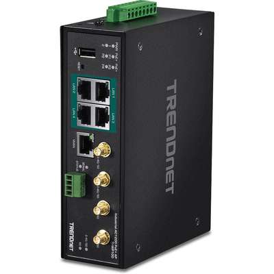 TRENDnet Industrial AC1200 Wireless Gigabit PoE+ Router