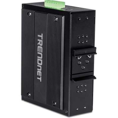 TRENDnet 10-Port Industrial Gigabit PoE++ DIN-Rail Switch