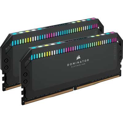 Corsair Me CMT32GX5M2X6200C36 32G DR5 K2 6200MHZ Dominatorrplatinum RGB Black
