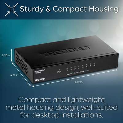 TRENDnet 8-Port Gigabit Desktop Switch