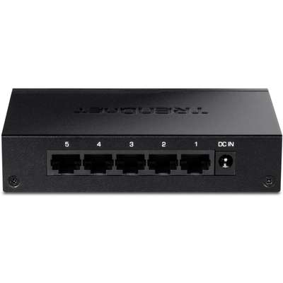 TRENDnet 5-Port Gigabit Desktop Switch with metal case