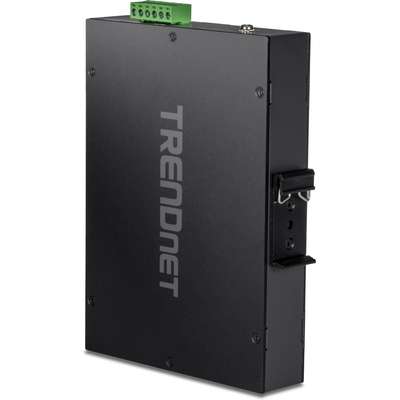 TRENDnet 5-Port Industrial Gigabit PoE+ DIN-Rail Switch -20 65C (-4 149F)