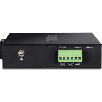 TRENDnet 5-Port Industrial Gigabit PoE+ DIN-Rail Switch -20 65C (-4 149F)