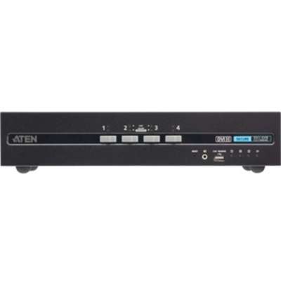 ATEN 4-Port USB DVI Dual Display PP4.0 Secure KVM with CAC Support