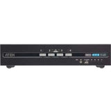 ATEN 4-Port USB DVI Dual Display PP4.0 Secure KVM with CAC Support