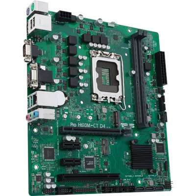 ASUS Pro H610M-CT D4-CSM Lga 1700 PCIE 4.0 DDR4 3200 DP HDMI D-Sub