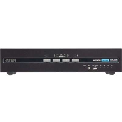 ATEN 4-Port USB HDMI Dual Display PP4.0 Secure KVM with CAC Support