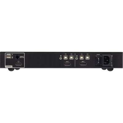 ATEN 2-Port USB DP Singlel Display PP4.0 Secure KVM with CAC Support