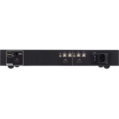 ATEN 2-Port USB HDMI Single Display PP4.0 Secure KVM with CAC Support