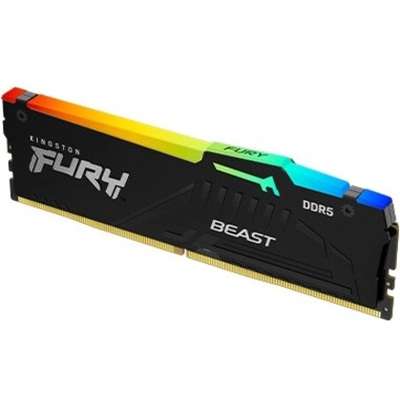 Kingston Technology 16GB 6000MT/S DDR5 CL40 DIMM Fury Beast RGB