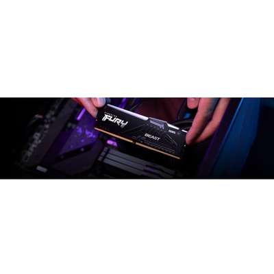Kingston Technology 16GB 6000MT/S DDR5 CL40 DIMM Fury Beast RGB