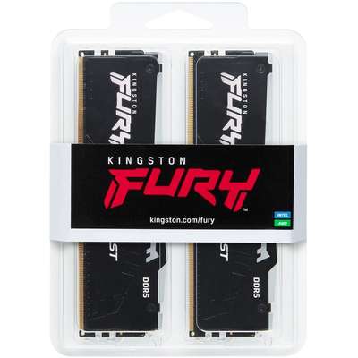 Kingston Technology 16GB 6000MT/S DDR5 CL40 DIMM Kit Of 2 Fury Beast RGB