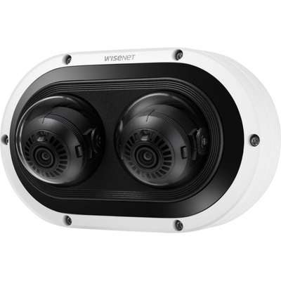Hanwha Techwin America Network Vandal Outdoor 2 Channel AI IR dome