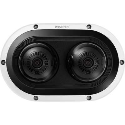 Hanwha Techwin America Network Vandal Outdoor 2 Channel AI IR dome