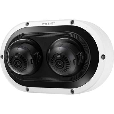 Hanwha Techwin America Network Vandal Outdoor 2 Channel AI IR dome