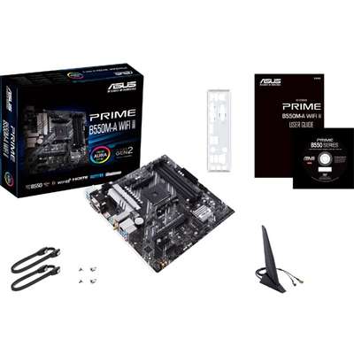 Asus MB Prime B550M-A WiFi II AMD B550 AM4 Max.128GB DDR4 MATX