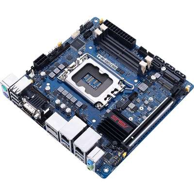 Asus MB Q670EI-IM-A Q670E S1700 Intel Alder Lake mini-ITX Brown Box
