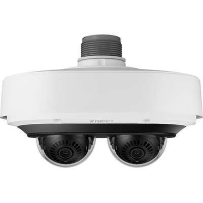 Hanwha Techwin America 4MP x 2, IR Outdoor Dome