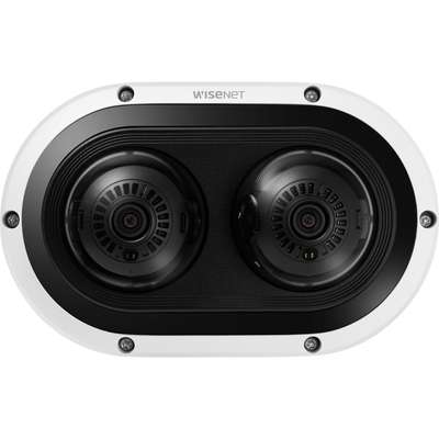 Hanwha Techwin America 4MP x 2, IR Outdoor Dome