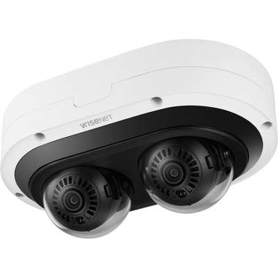 Hanwha Techwin America 4MP x 2, IR Outdoor Dome