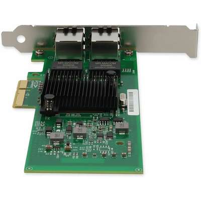 AddOn 1000MBS Dual RJ-45 Port 100M PCIE 2.0 X4 Network Interface Card