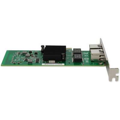 AddOn 1000MBS Dual RJ-45 Port 100M PCIE 2.0 X4 Network Interface Card