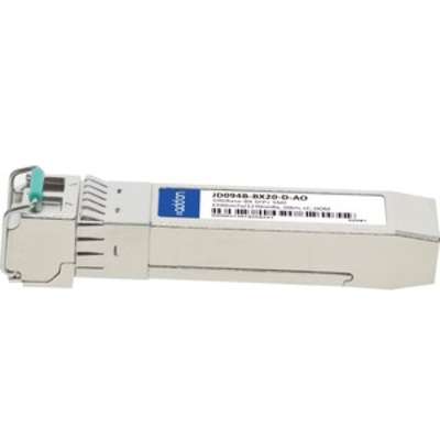 Addon HP Compatible TAA Compliant 10GBASE-BX SFP+ Transceiver (SMF, 1330NMTX