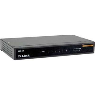 D-Link Systems DGS-108 8-Port Unmanaged Gigabit Desktop Switch