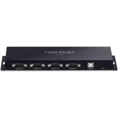 TRENDnet Connect Four RS232 Serial Devices, Such As A Modem, to A USB Port On Your