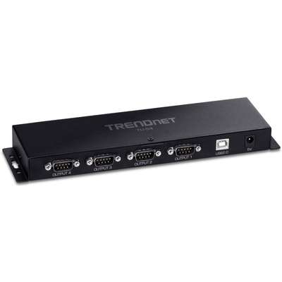 TRENDnet Connect Four RS232 Serial Devices, Such As A Modem, to A USB Port On Your