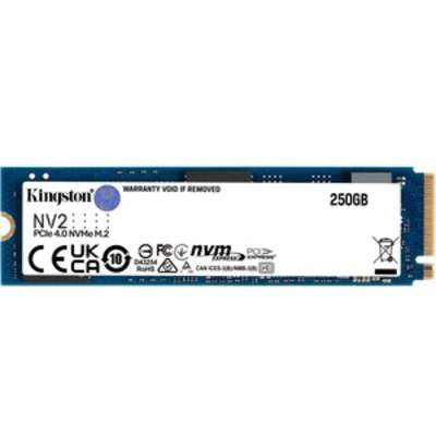 Kingston Technology 250G NV2 M.2 2280 PCIE 4.0 NVMe SSD