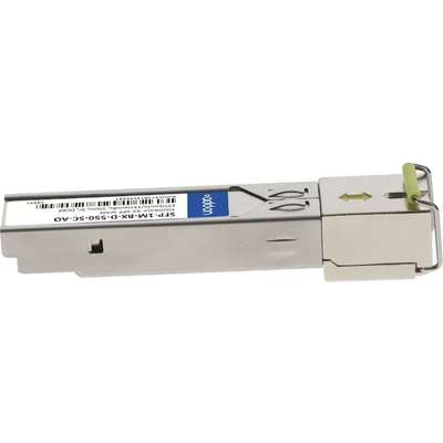 Addon MSA and TAA Compliant 1000BASE-BX SFP Transceiver (MMF, 1550NMTX/1310NMRX