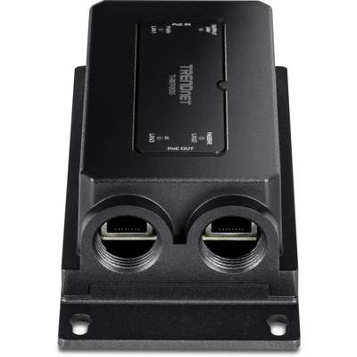 TRENDnet 2-Port Industrial Outdoor Gigabit Active/Passive PoE+ Extnder