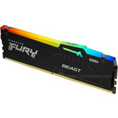 Kingston Technology 32GB 6000MT/S DDR5 CL36 DIMM Kit Of 2 Fury Beast RGB