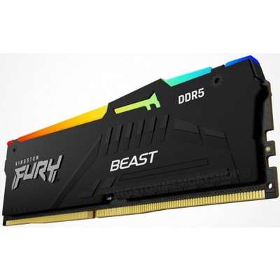 Kingston Technology 32GB 6000MT/S DDR5 CL36 DIMM Kit Of 2 Fury Beast RGB