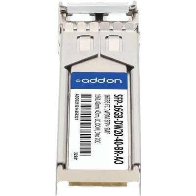 AddOn Brocade Formerly Comp XCVR TAA 16G-DWDM 1561.42NM 0 to 70C