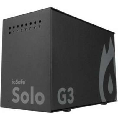 ioSafe Solo G3 Black 6TB 5-Year DRS Fireproof/Waterproof