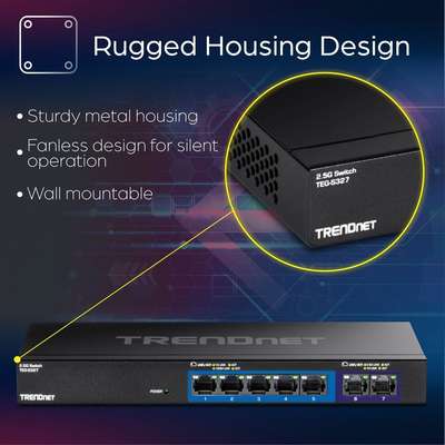 TRENDnet 7-Port Multi-Gig Switch