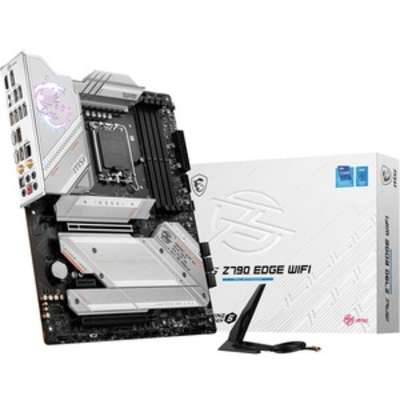 MSI MPG Z790 Edge Gaming Desktop Motherboard, Intel Z790 Chipset, Socket LGA-1700, ATX