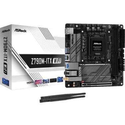 ASRock Inc Asrock MB Z790M-ITX WiFi Z790 LGA1700 MAX64GB DDR5 Mini ITX