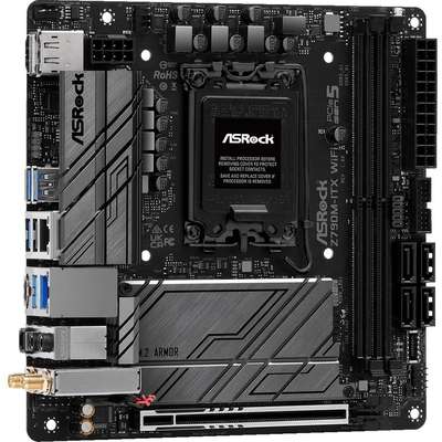 ASRock Inc Asrock MB Z790M-ITX WiFi Z790 LGA1700 MAX64GB DDR5 Mini ITX