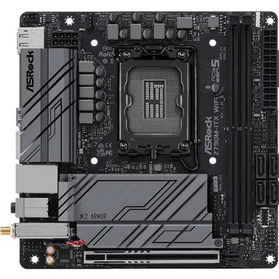 ASRock Inc Asrock MB Z790M-ITX WiFi Z790 LGA1700 MAX64GB DDR5 Mini ITX