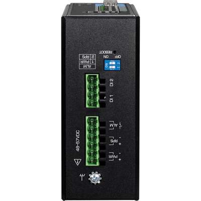 TRENDnet 6-Port Industrial Gigabit L2+ Managed PoE++ DIN-Rail Switch
