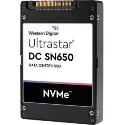 HGST 7680GB UltraStar DC SN650 U.3 15MM PCIE TLC Ri-1Dw/D BICS5 Ise