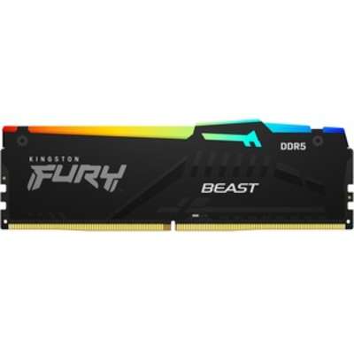 Kingston Technology 8GB 5600MT/S DDR5 CL36 DIMM Fury Beast RGB Expo
