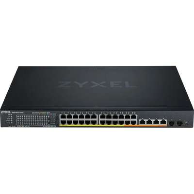 Zyxel 24P 2.5GBE Smart Managed 700W PoE Switch with 4 10GBE & 2 SFP+ Uplink