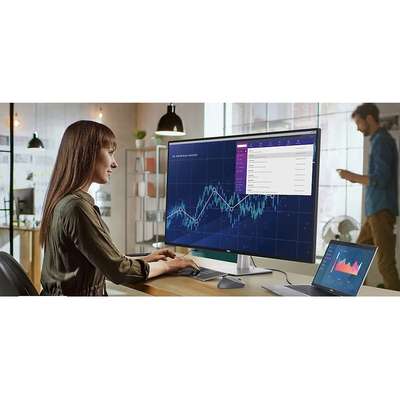 Dell UltraSharp U4323QE 43" Class 4K UHD LCD Monitor - 16:9 - Silver