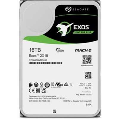 Seagate 16 TB Exos X18 Hard Disk Drive 512E/4KN SATA