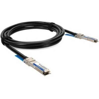 AddOn MSA & TAA Comp DAC 40G-CU QSFP+ 30AWG LSZH 1M