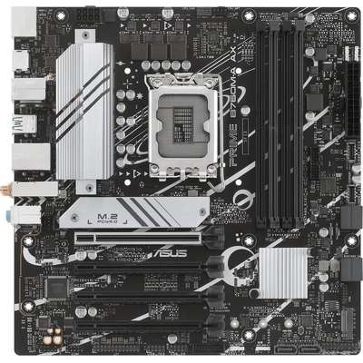 Asus MB Prime B760M-A AX B760 LGA1700 Max.128GB DDR5 PCIE MATX